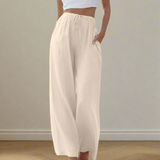 Dames broek met ballonpijpen en elastische taille