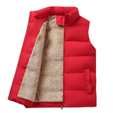 Brian heren gevoerde bodywarmer mouwloos met rits in diverse kleuren – warme isolatie, lichtgewicht en comfortabele pasvorm voor koude dagen.