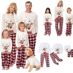 XmasCozy matching kerstpyjama set voor het gezin – zachte, comfortabele en feestelijke pyjama’s voor een gezellige en harmonieuze kerstsfeer thuis.