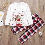 XmasCozy matching kerstpyjama set voor het gezin – zachte, comfortabele en feestelijke pyjama’s voor een gezellige en harmonieuze kerstsfeer thuis.