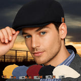 Heren Flat Cap met Verstelbare Sluiting