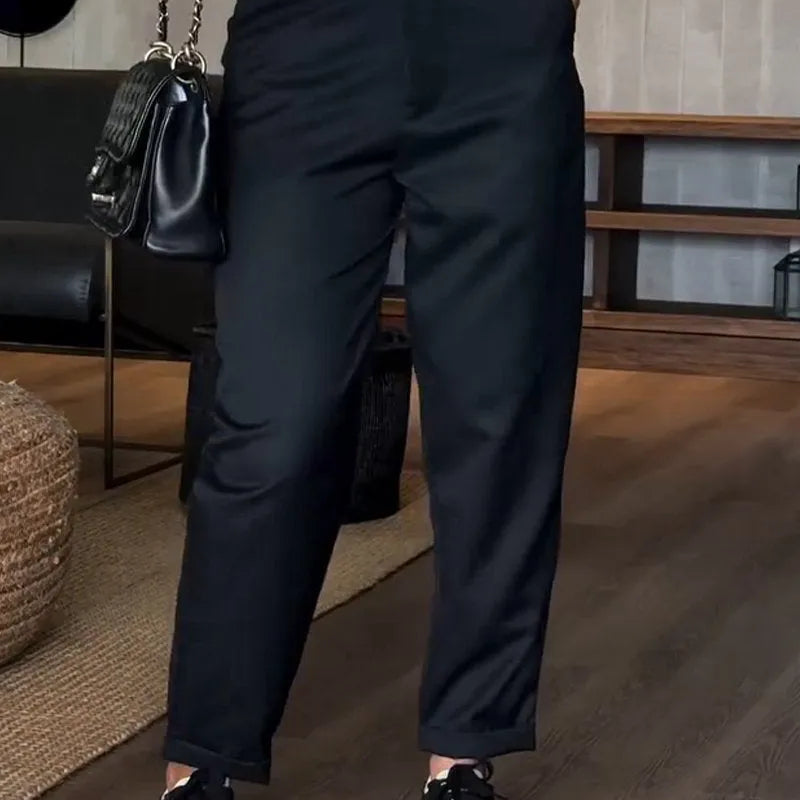 Heren Chino Broek met Rechte Pijpen