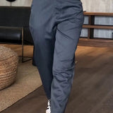 Heren Chino Broek met Rechte Pijpen
