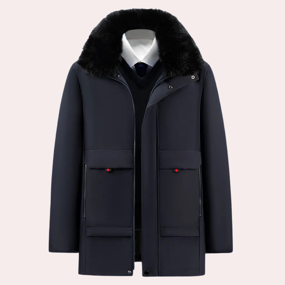 ALDO casual jas voor heren – lichtgewicht, comfortabele jas met moderne pasvorm en ritssluiting, perfect voor dagelijks gebruik en milde weersomstandigheden.