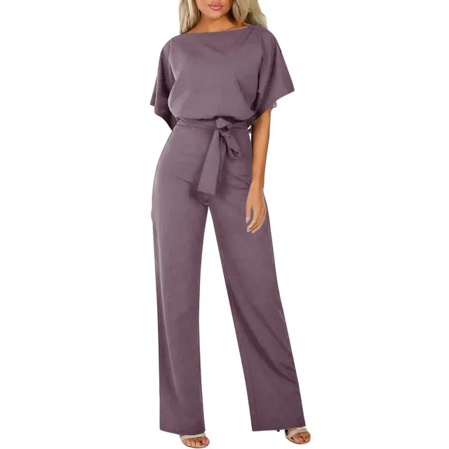 Dorien – Elegante stretch jumpsuit voor dames met een flatterende pasvorm en comfortabel design, perfect voor elke gelegenheid.