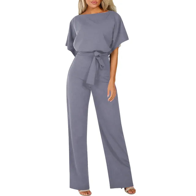 Dorien – Elegante stretch jumpsuit voor dames met een flatterende pasvorm en comfortabel design, perfect voor elke gelegenheid.