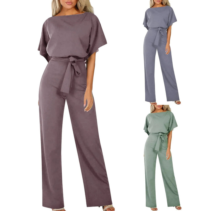 Dorien – Elegante stretch jumpsuit voor dames met een flatterende pasvorm en comfortabel design, perfect voor elke gelegenheid.