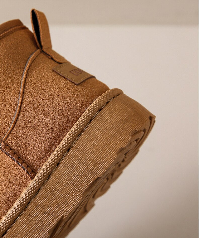 Liora dames enkellaarzen met bontvoering – warme en comfortabele laarzen van hoogwaardig materiaal, ideale winterboots met stijlvolle pasvorm voor dagelijks gebruik.