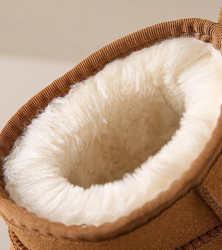 Liora dames enkellaarzen met bontvoering – warme en comfortabele laarzen van hoogwaardig materiaal, ideale winterboots met stijlvolle pasvorm voor dagelijks gebruik.