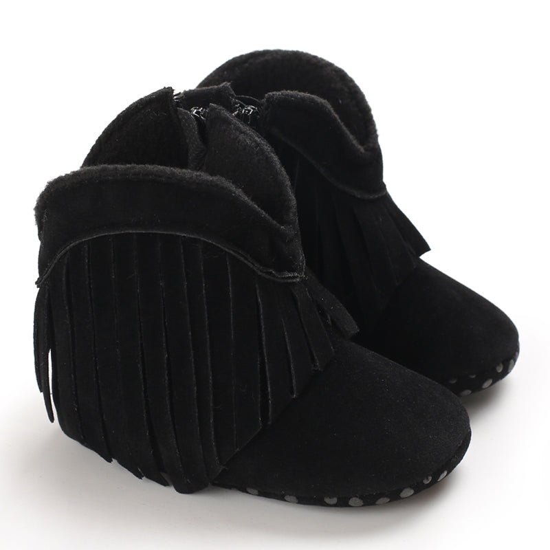 MiniKicks stoere meisjeslaarzen voor kleintjes – waterafstotend materiaal, comfortabele pasvorm en stevige antislipzool voor dagelijks avontuur.