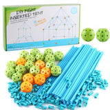 Build-a-Tent speel- & bouwkit voor kleuters – kleurrijk en duurzaam speelgoed dat creatief bouwen, fantasierijk spel en motorische vaardigheden stimuleert.