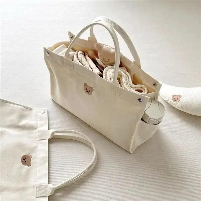 TeddyBag Schoudertas – Knusse luier Tas