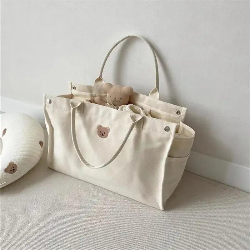 TeddyBag Schoudertas – Knusse luier Tas