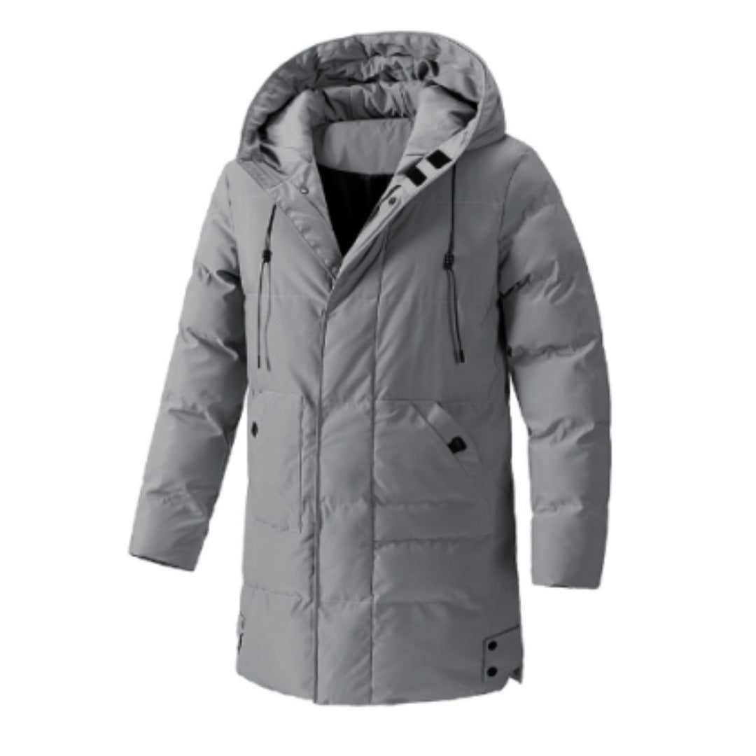 Theo heren modieuze windbreaker parka in diverse kleuren – lichtgewicht, waterafstotend materiaal en comfortabele pasvorm voor outdoor gebruik.
