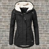 Gevoerde Winterjas met Capuchon