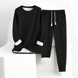 Tweedelige Lounge Set met Sweatshirt en Joggerbroek