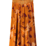 Dames Mouwloze Maxi Jurk met Bloemenprint