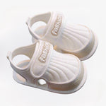 HappyFeet baby zomersandalen – lichtgewicht, ademend materiaal met antislipzool voor veilige en comfortabele eerste stapjes.