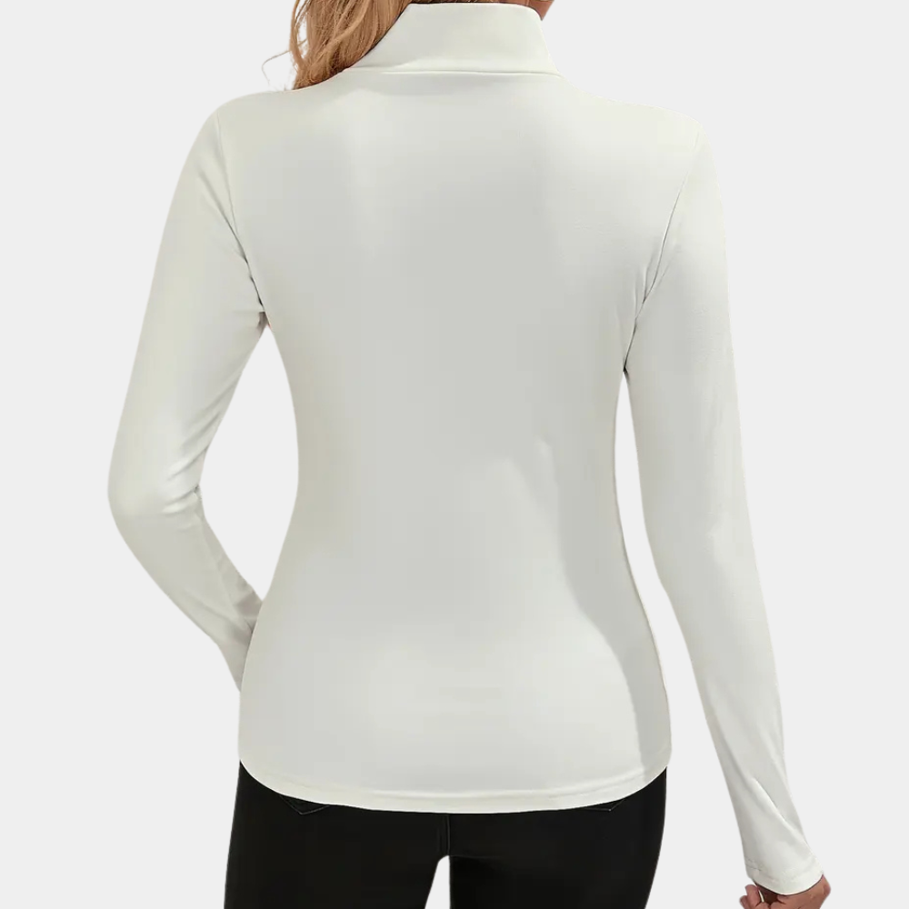 Kahnay – Modieus coltruitje voor dames – Elegant en comfortabel truitje met hoge kraag, perfect voor een chique en warme uitstraling in de koudere maanden. Voeg stijl en warmte toe aan je garderobe met dit veelzijdige coltruitje.