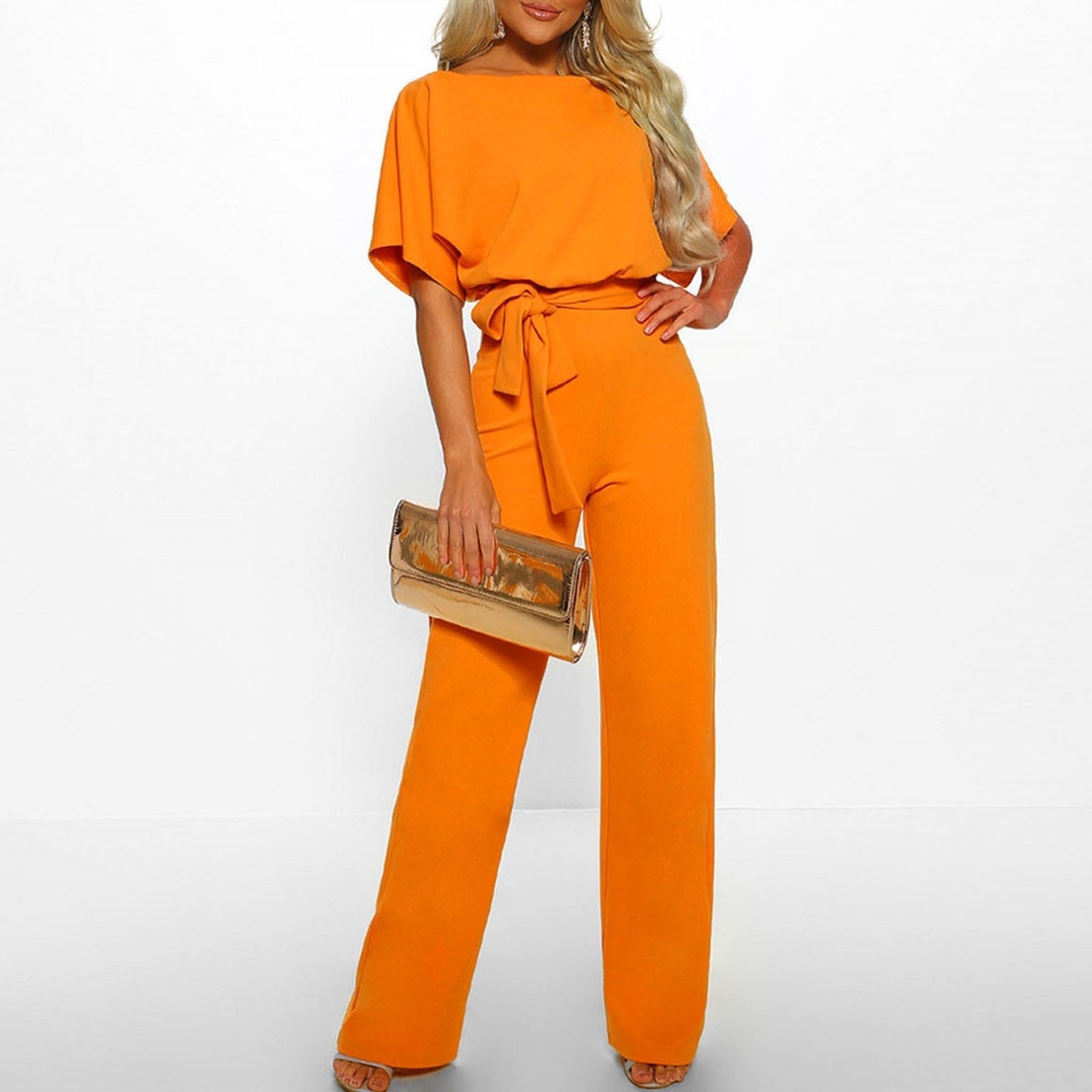 Isabella stijlvolle dames jumpsuit in diverse kleuren – zachte stof, elegante pasvorm en modieuze look voor speciale gelegenheden.
