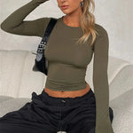 Alace cropped top voor dames, stijlvol en trendy, biedt de perfecte balans tussen comfort en mode voor elke gelegenheid.
