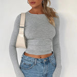 Alace cropped top voor dames, stijlvol en trendy, biedt de perfecte balans tussen comfort en mode voor elke gelegenheid.