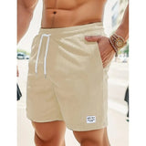 Heren Shorts met Trekkoord en Elastische Taille