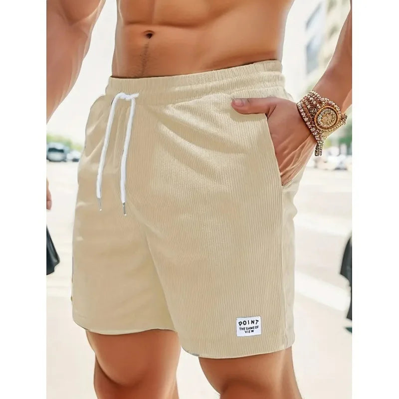 Heren Shorts met Trekkoord en Elastische Taille