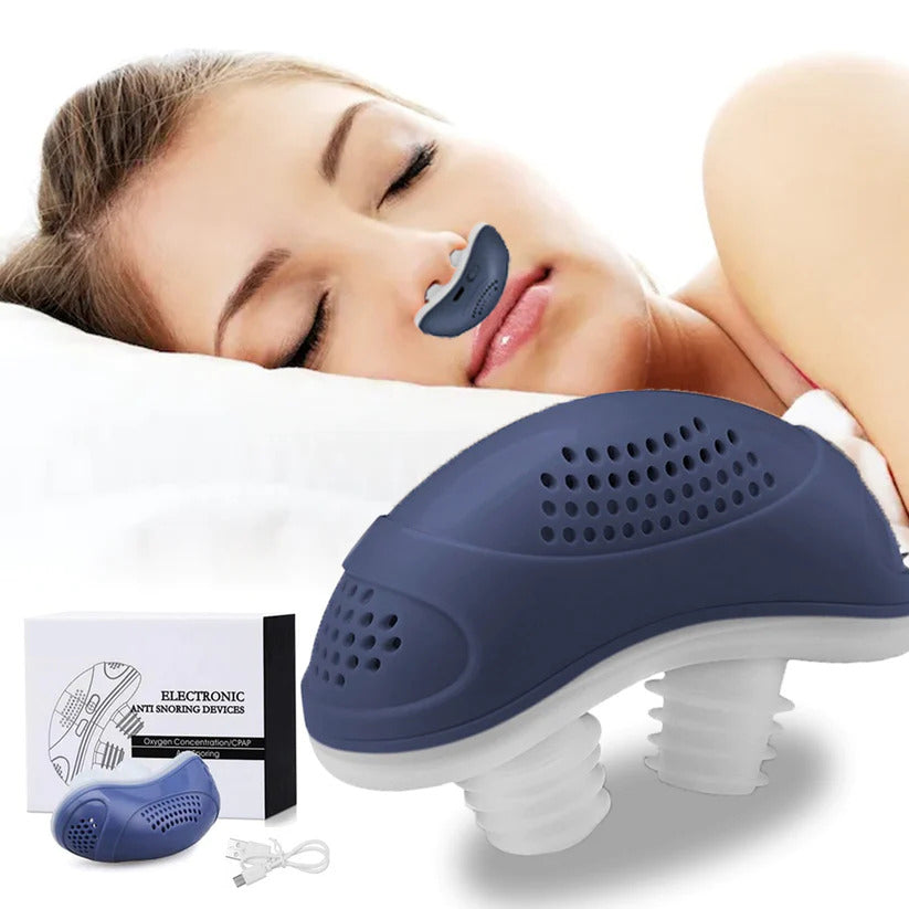 SleepAir Micro CPAP slaapapneu-apparaat – compact en reisveilig, het ideale alternatief voor snurken en het verbeteren van je slaapkwaliteit.