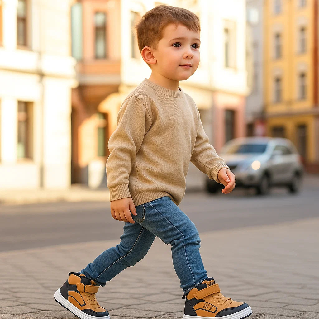 MiniSteps – Hoge Sneakers voor Kinderen