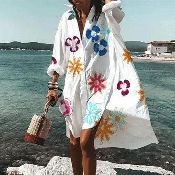 Oversized Blousejurk met Print
