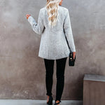 Roswina damesjas – stijlvolle en warme jas voor elegante winterlooks, zachte stof en comfortabele pasvorm, perfect voor dagelijks gebruik en speciale gelegenheden.