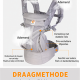 Ergonomische Babydrager met Heupzitje en Opbergvak
