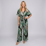 Tropische Print Jumpsuit voor Dames