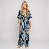 Tropische Print Jumpsuit voor Dames