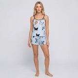 Dames Pyjama Playsuit met Vlinderprint