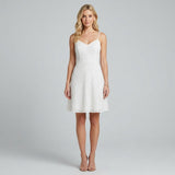 Elegante Midi Jurk met Kantdetails