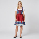 Traditionele Dirndl Jurk met Schort