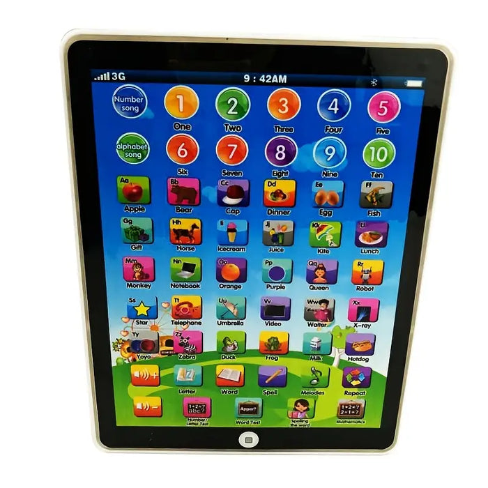 KidSmart educatieve peuter tablet – kleurrijk en interactief leerapparaat dat spelenderwijs leren, concentratie en motorische vaardigheden stimuleert.