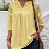 Dames Blouse met Kantdetails