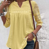 Dames Blouse met Kantdetails