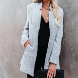 Roswina damesjas – stijlvolle en warme jas voor elegante winterlooks, zachte stof en comfortabele pasvorm, perfect voor dagelijks gebruik en speciale gelegenheden.