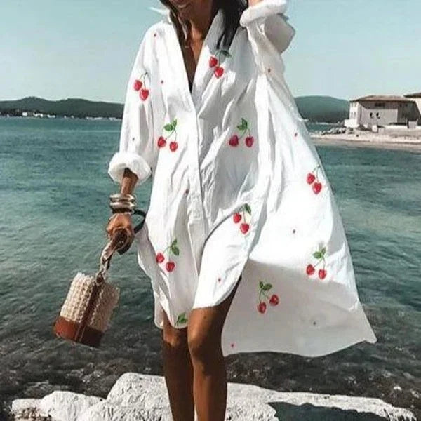 Oversized Blousejurk met Print