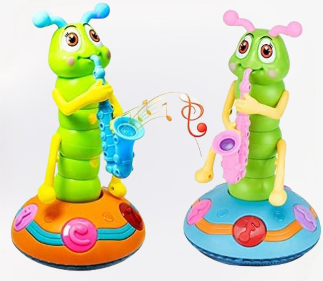 Dansende rups speelgoed met muziek – kleurrijk en interactief kinderspeelgoed dat beweegt en muziek speelt voor eindeloos plezier en stimulatie.