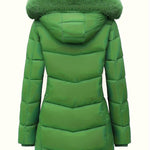 Eline dames winterjas – lange, warme jas met elegante pasvorm, comfortabele voering en ideaal voor koude winterdagen.