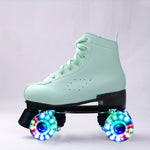 ShineSkates trendy LED rollerskates – stijlvolle en comfortabele rolschoenen met lichtgevende wielen, perfect voor meisjes en tieners voor buitenplezier en avondactiviteiten.