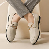 Heren Instappers met Gesp Detail en Luxe Afwerking