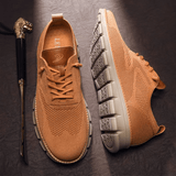 Ademende Sneakers met Flexibele Zool en Veters