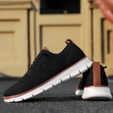 Ademende Sneakers met Flexibele Zool en Veters