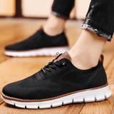 Ademende Sneakers met Flexibele Zool en Veters